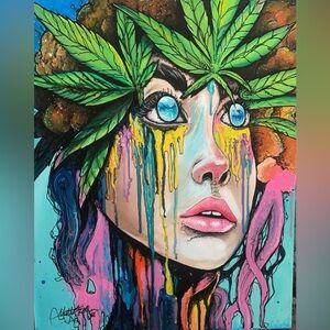 Original Custom Art on 20x30 Canvas